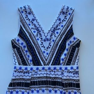 CeCe Floral Dress with Pockets Size 12